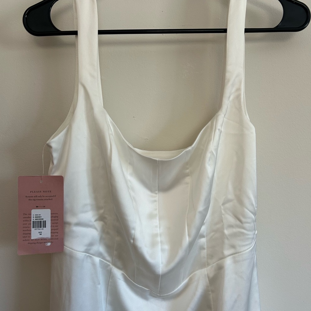Anthropologie White Wedding Dress